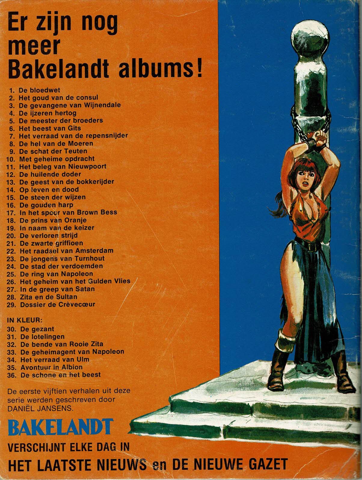 Bakelandt - 035 Avontuur in Albion - eerste druk 1987