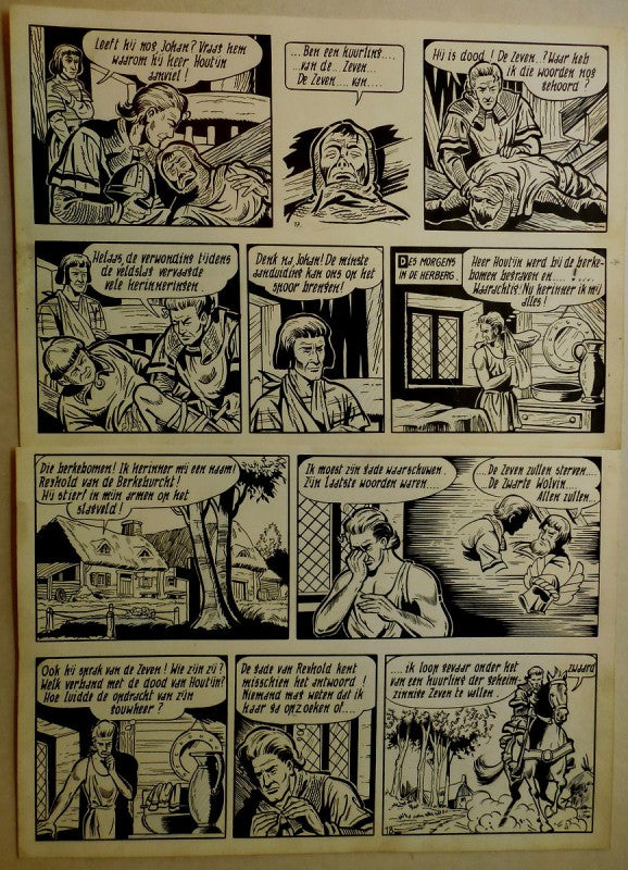 Originele pagina De zwarte wolvin