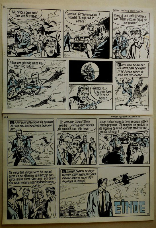 originele pagina Operatie Spacefighter