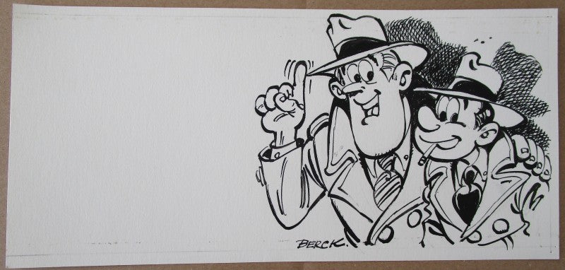 Tekening Jack en Sammy