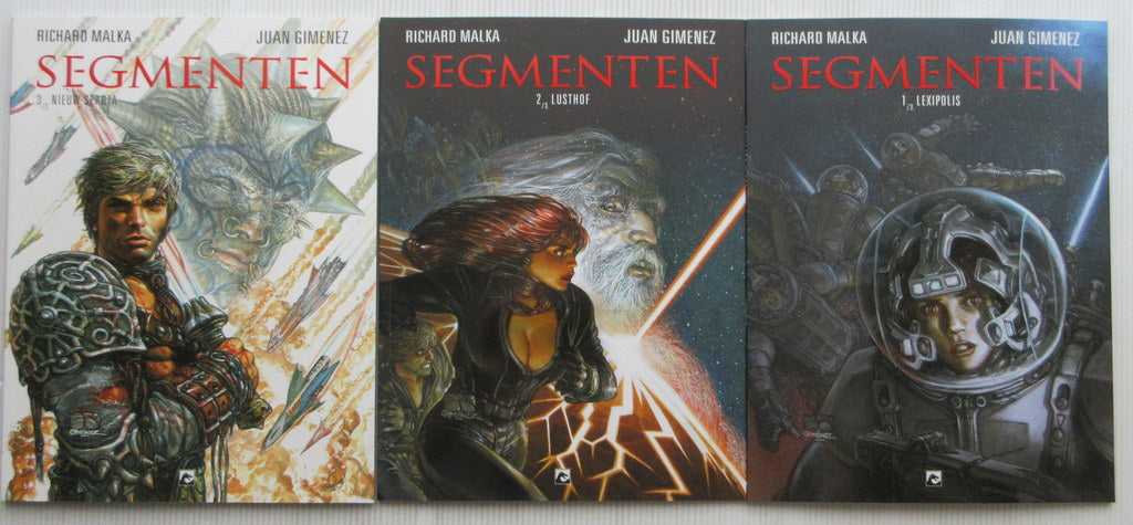 Segmenten - softcover - deel 1 t/m 3