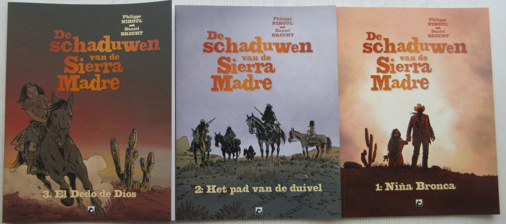 De schaduwen van Sierra Madre - softcover - deel 1 t/m 3