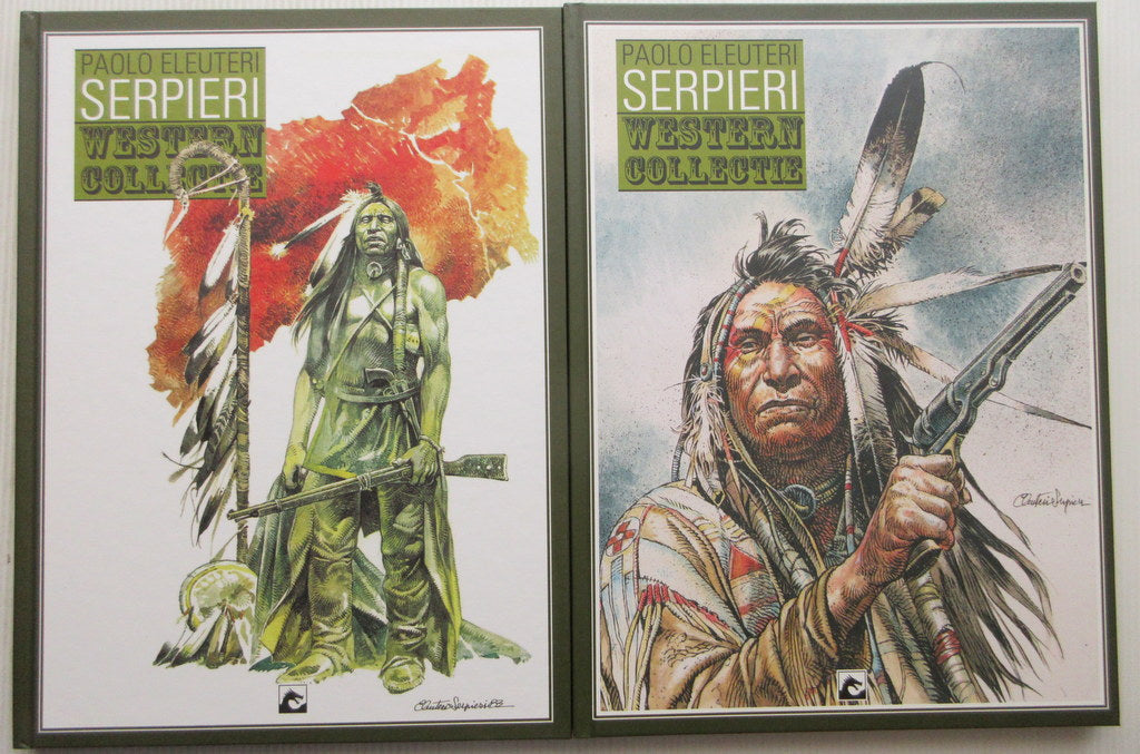 2x Serpieri Western collectie - hardcover