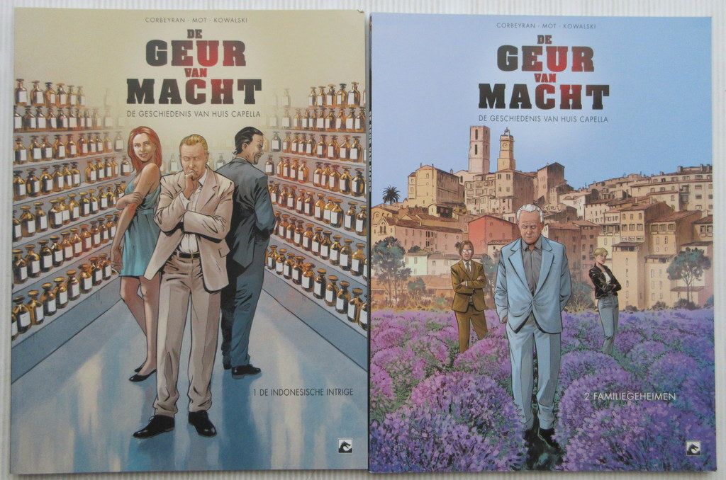 De geur van de macht - softcover - deel 1 en 2