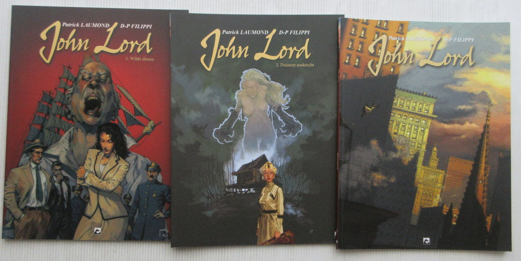 John Lord deel 1 tot 3 - softcover - 15 euro