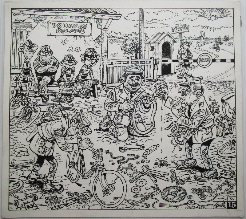 Originele tekening Thomas Pips