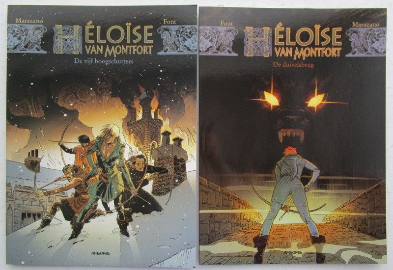 Heloise van Montfort deel 1 en 2 - 8 euro