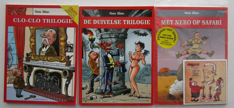 3 x trilogie Nero - 15 euro