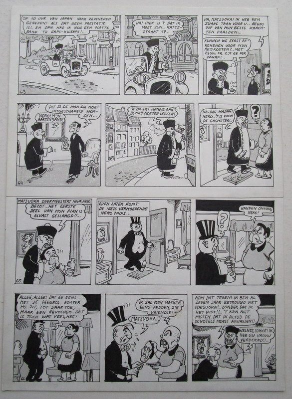 De zeven van Zeveneken strook 63 tot 66