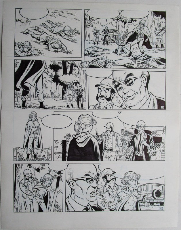 Originele pagina Waterland 7 - De klokkenluider van Sluis plaat 10