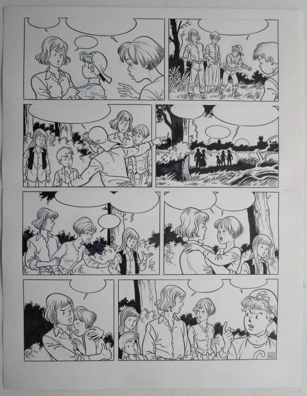 Originele pagina Waterland 7 - De klokkenluider van Sluis plaat 33