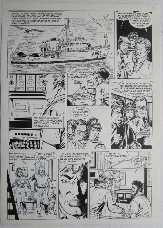 Originele pagina Bessy Natuurkommando 11 - plaat 12