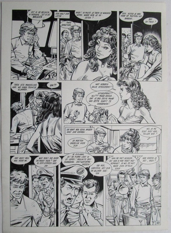 Originele pagina Bessy Natuurkommando 11 - plaat 18