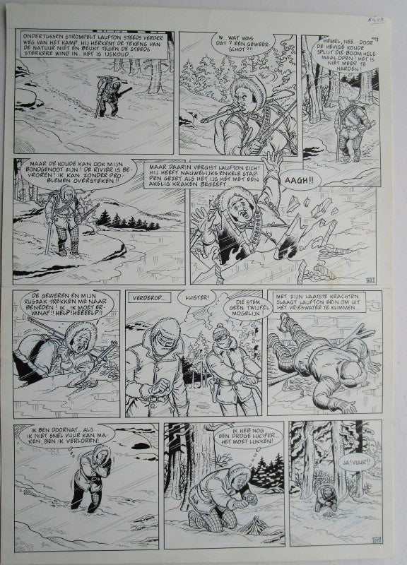 Originele pagina Bessy klassiek 3 - De laatste diligence plaat 32
