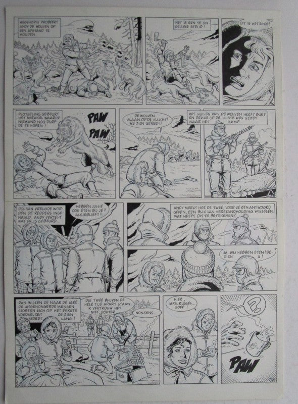 Originele pagina Bessy klassiek 3 - De laatste diligence plaat 35
