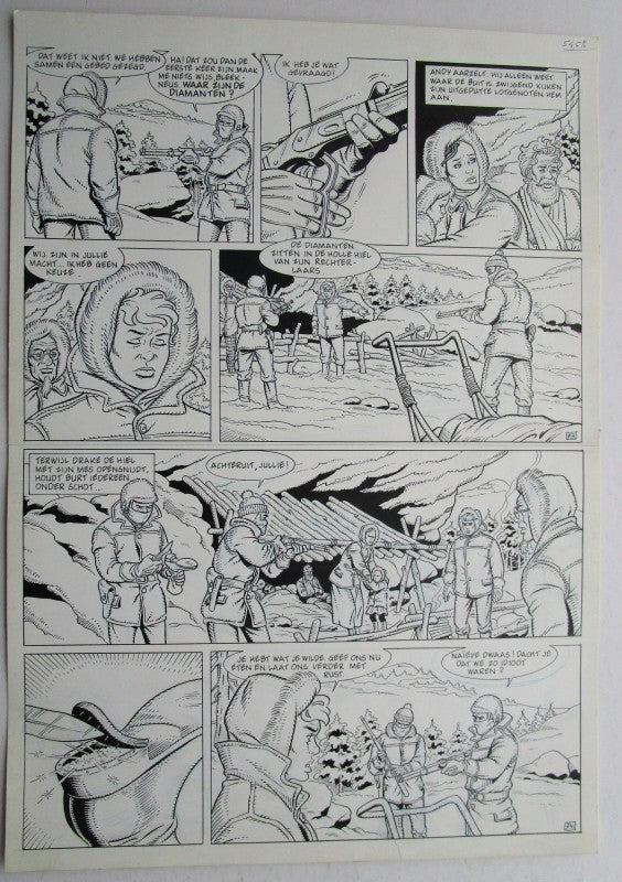 Originele pagina Bessy klassiek 3 - De laatste diligence plaat 37