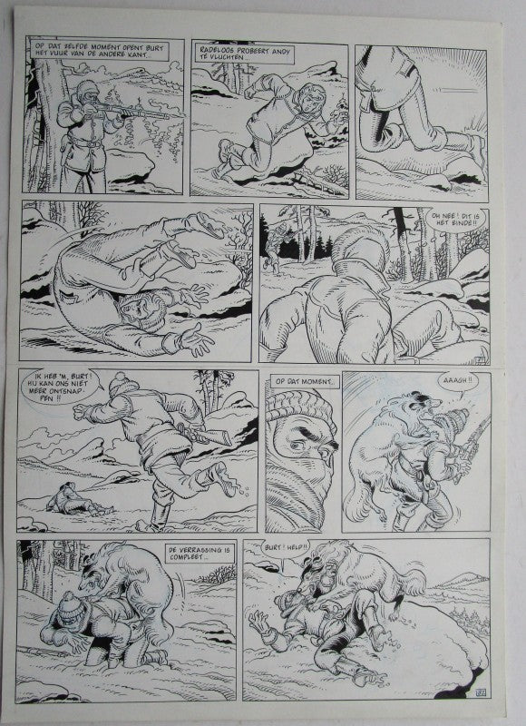 Originele pagina Bessy klassiek 3 - De laatste diligence plaat 41