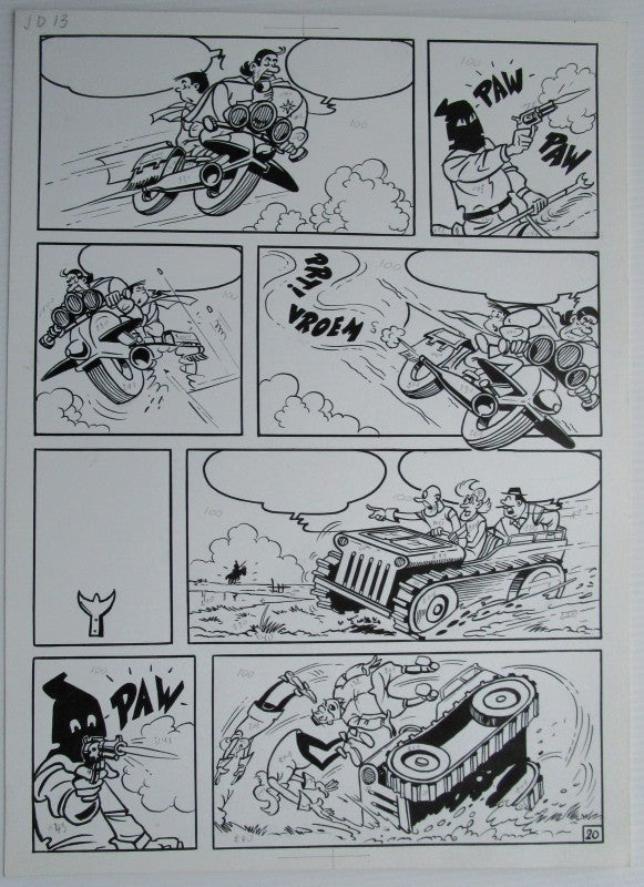 De gemaskerde gardian plaat 20