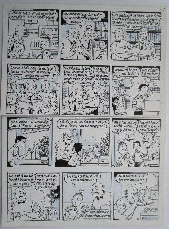 De malle mergpijp - strook 57 tot 60