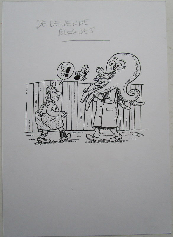 Titelpagina - De levende blokjes