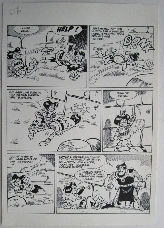 De zwarte ridder pg 10