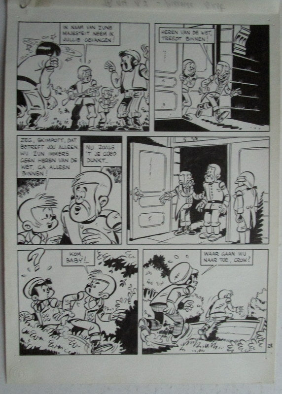 De wrede nacht van Huntingdon - plaat 28