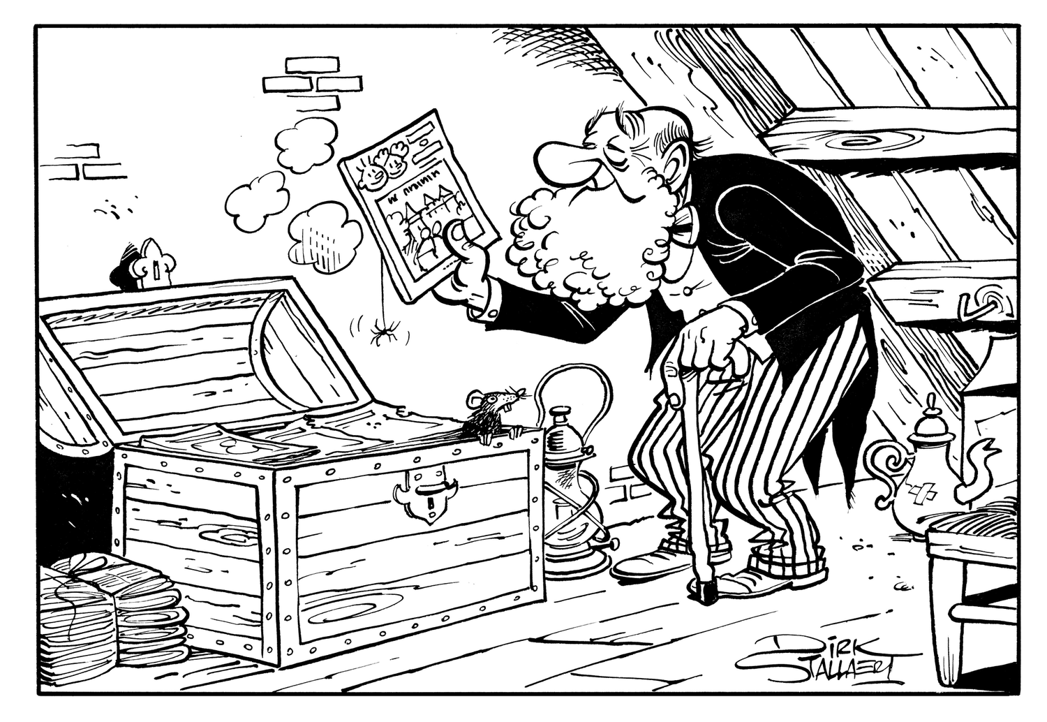 Oude strips