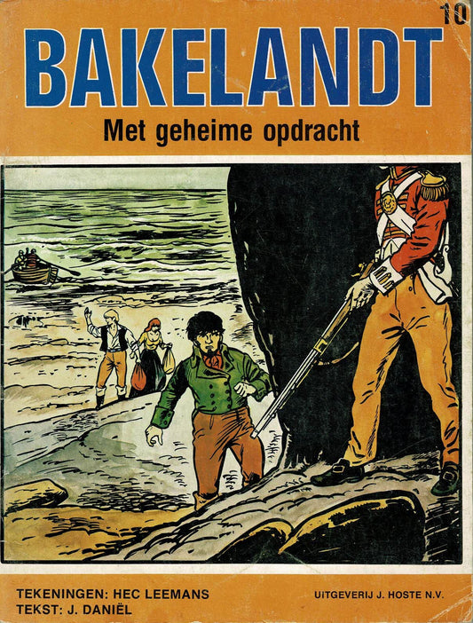 Bakelandt - 010 Met geheime opdracht - eerste druk 1980