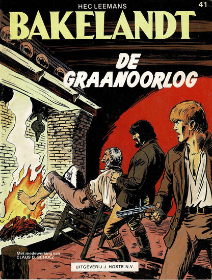 Bakelandt - 041 De graanoorlog - eerste druk 1988 - Uitgeverij Hoste, in kleur