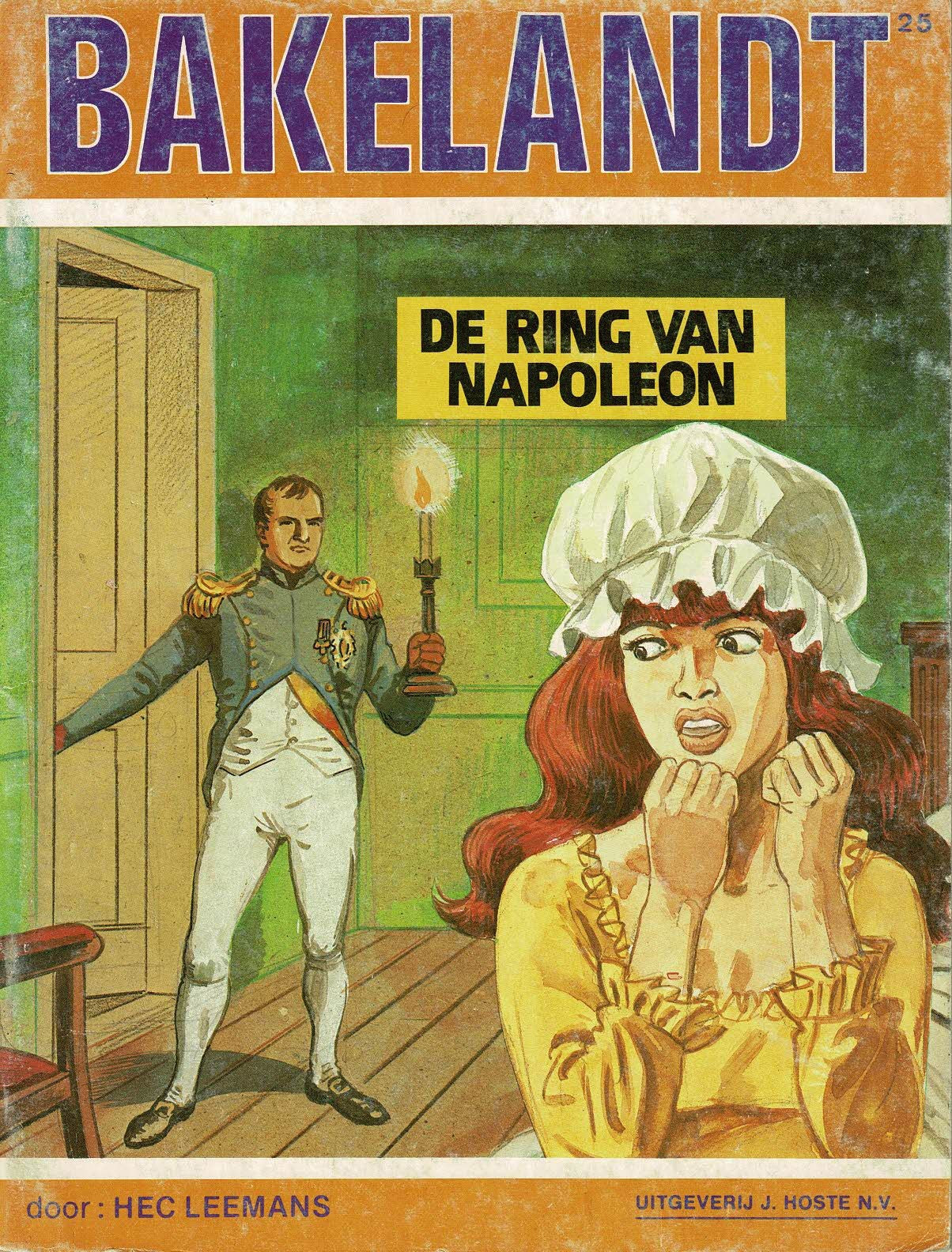 Bakelandt - 025 De ring van Napoleon - eerste druk 1984