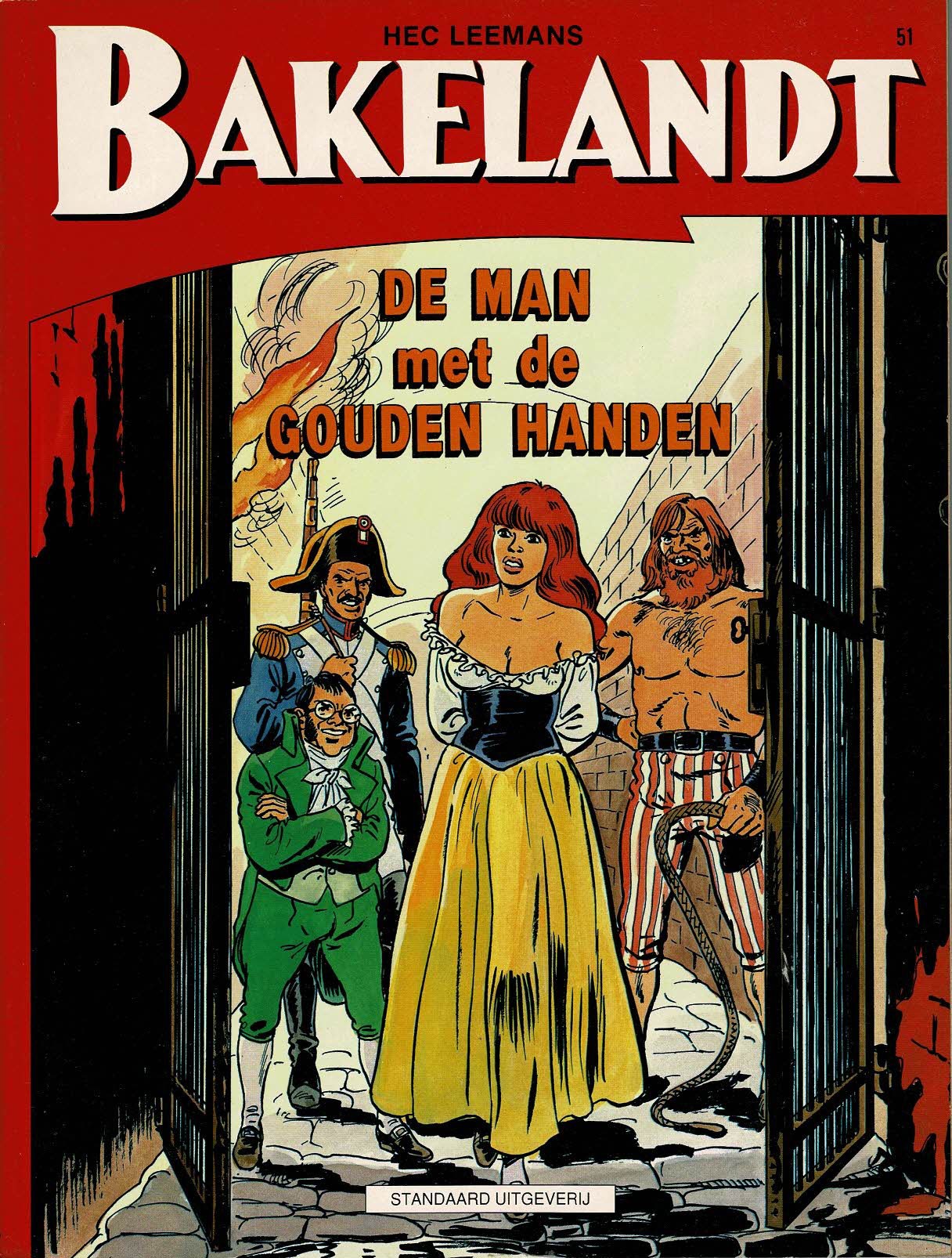 Bakelandt - 051 De man met de gouden handen - eerste druk 1991 - Standaard Uitgeverij