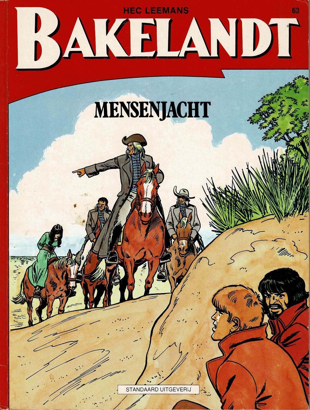 Bakelandt - 063 Mensenjacht - eerste druk 1994 - Standaard Uitgeverij