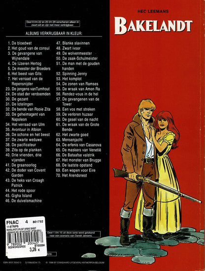 Bakelandt - 070 Het arendsnest - eerste druk 1996 - Standaard Uitgeverij