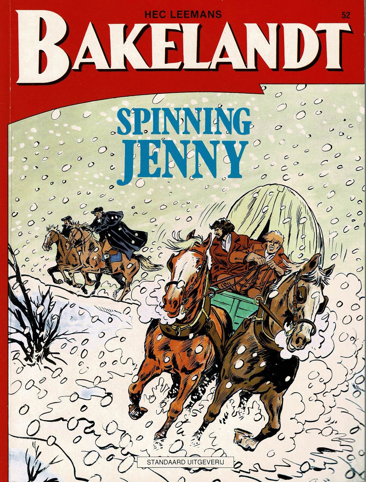 Bakelandt - 052 Spinning Jenny - eerste druk 1991 - Standaard Uitgeverij