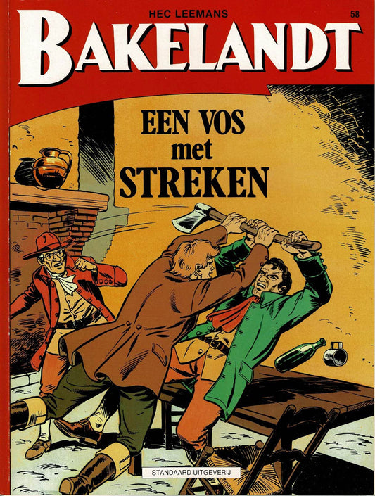 Bakelandt - 058 Een vos met streken - eerste druk 1992 - Standaard Uitgeverij