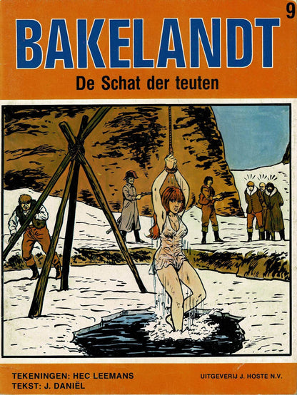 Bakelandt - 009 De schat der Teuten - eerste druk 1980