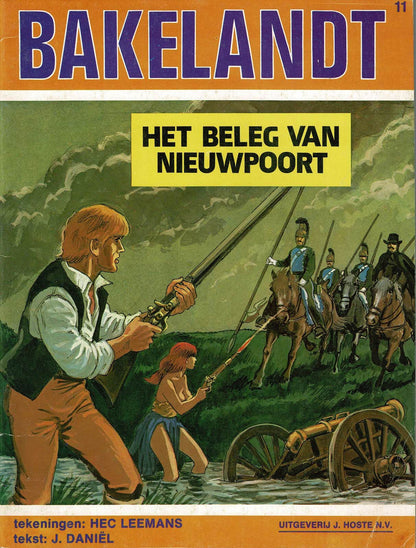 Bakelandt - 011 Het beleg van Nieuwpoort - eerste druk 1981