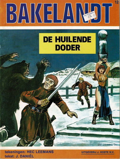 Bakelandt - 012 De huilende doder - eerste druk 1981
