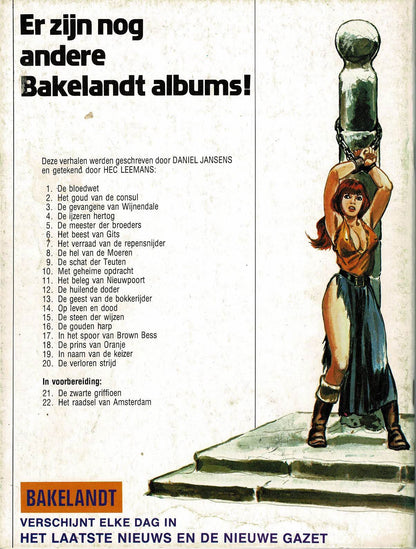 Bakelandt - 020 De verloren strijd - eerste druk 1983 - Uitgeverij Hoste, ongekleurd