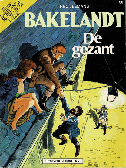 Bakelandt - 030 De gezant - eerste druk 1985 - Uitgeverij Hoste, in kleur