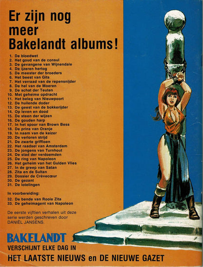 Bakelandt - 031 De lotelingen - eerste druk 1986 - Uitgeverij Hoste, in kleur