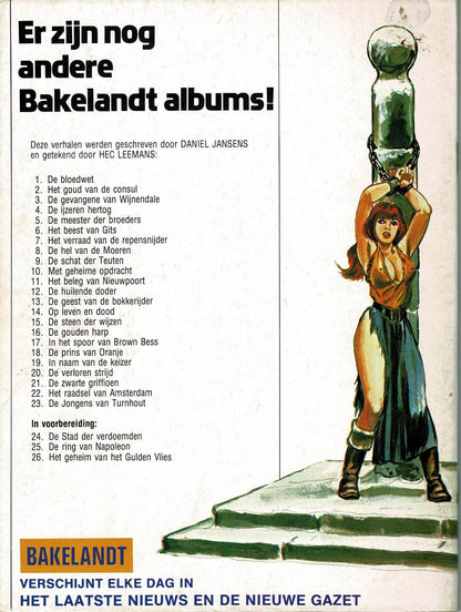 Bakelandt - 023 De jongens van Turnhout - eerste druk 1984 - Uitgeverij Hoste, ongekleurd