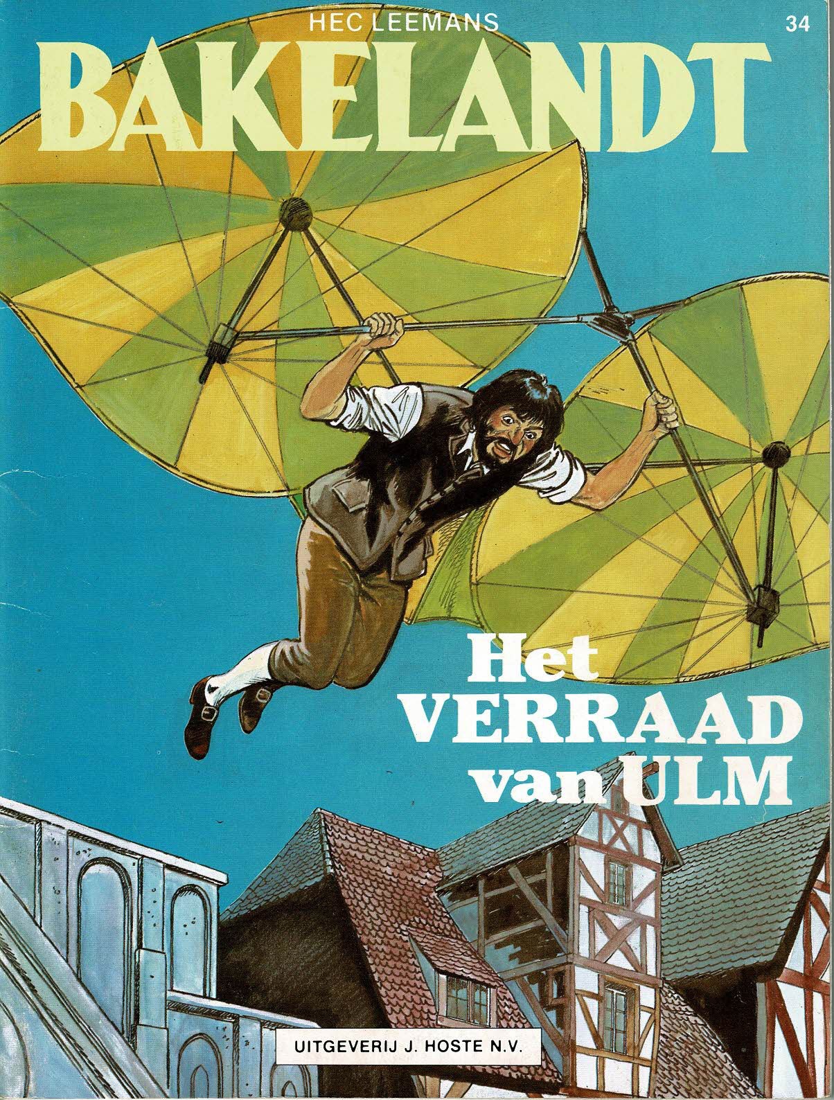 Bakelandt - 034 Het verraad van Ulm - eerste druk 1986