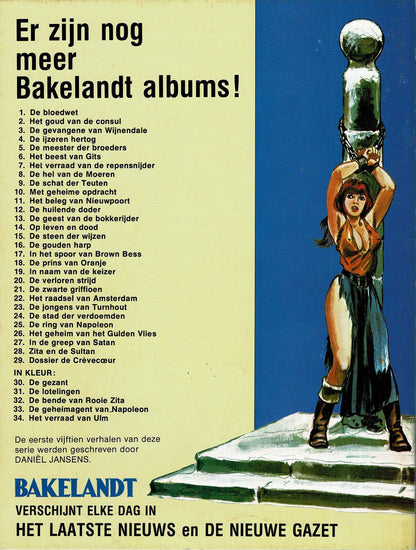 Bakelandt - 034 Het verraad van Ulm - eerste druk 1986