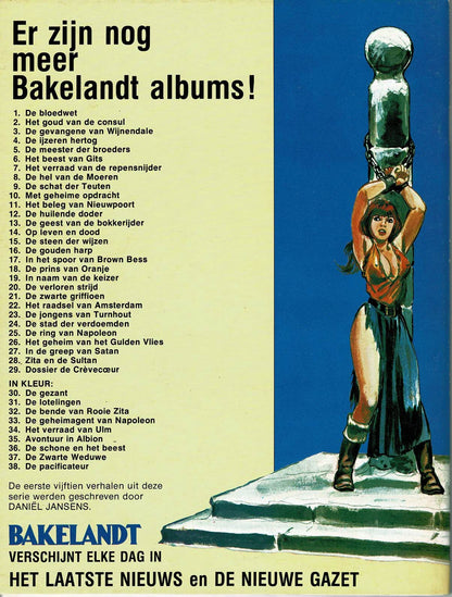 Bakelandt - 038 De pacificateur - eerste druk 1987 - Uitgeverij Hoste, in kleur
