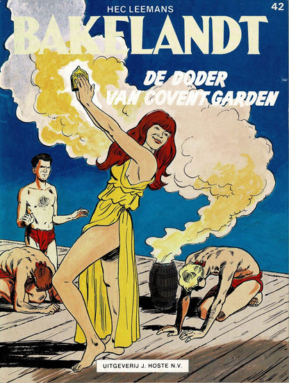 Bakelandt - 042 De doder van Covent Garden - eerste druk 1989 - Uitgeverij Hoste, in kleur