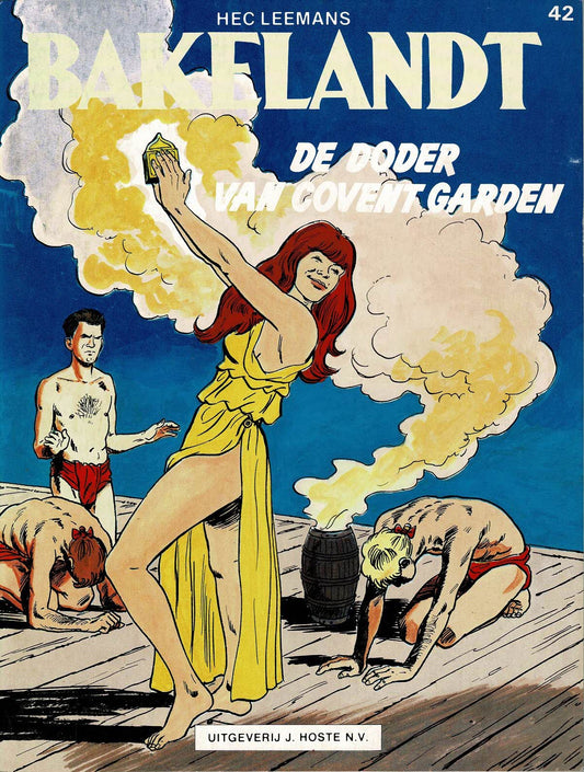 Bakelandt - 042 De doder van Covent Garden - eerste druk 1989 - Uitgeverij Hoste, in kleur