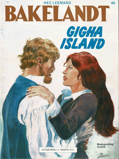 Bakelandt - 045 Gigha Island - eerste druk 1989 - Uitgeverij Hoste, in kleur