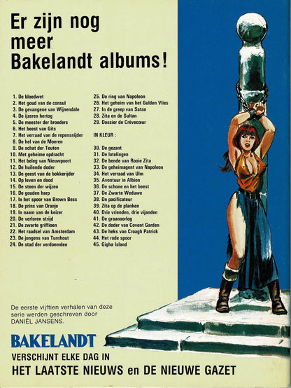 Bakelandt - 045 Gigha Island - eerste druk 1989 - Uitgeverij Hoste, in kleur