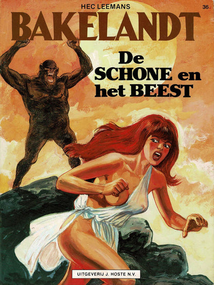 Bakelandt - 036 De Schone en het Beest - eerste druk 1987 - Uitgeverij Hoste, in kleur